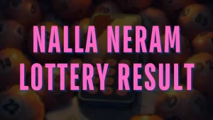 Nalla neram lottery result